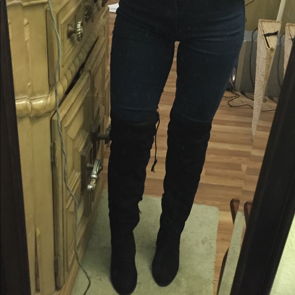 Thigh high boots